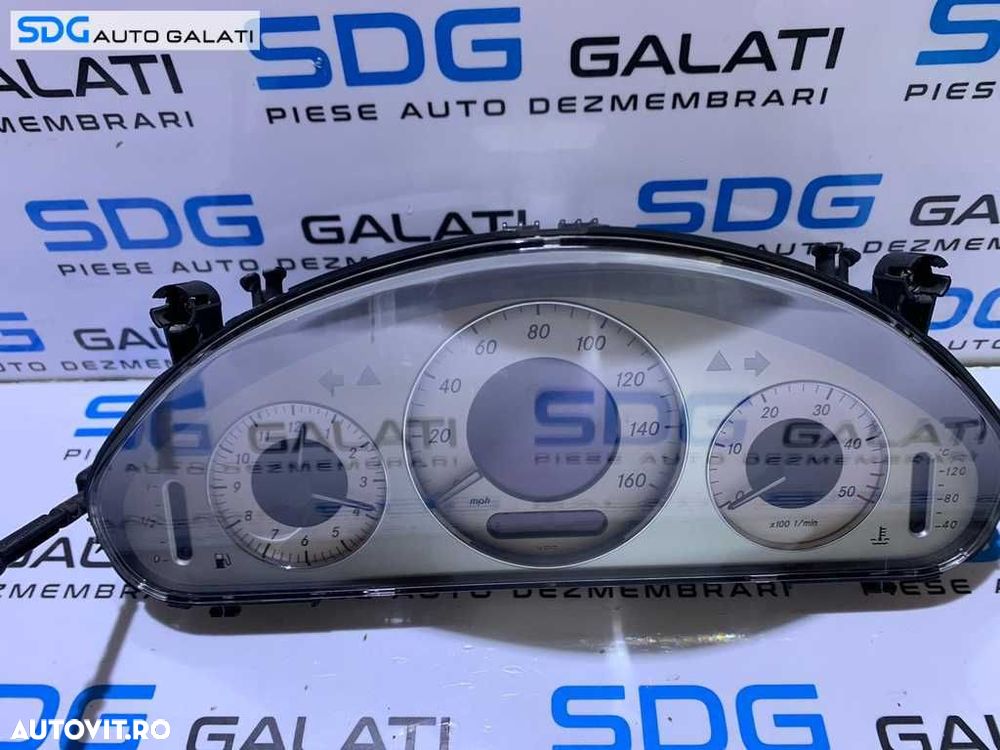 Ceas Ceasuri Bord Complete Mercedes W211 E Class 2002 - 2009 Cod A2115407711 [B2992] - 1