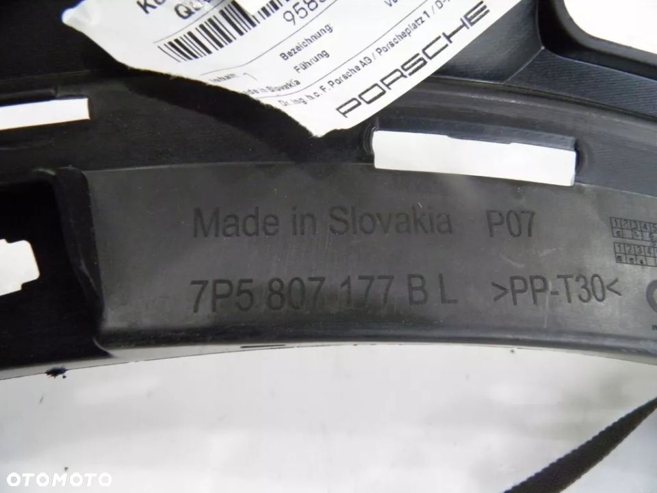 ŚLIZG ZDERZAKA PORSCHE cayenne przód lewy prawy - 4
