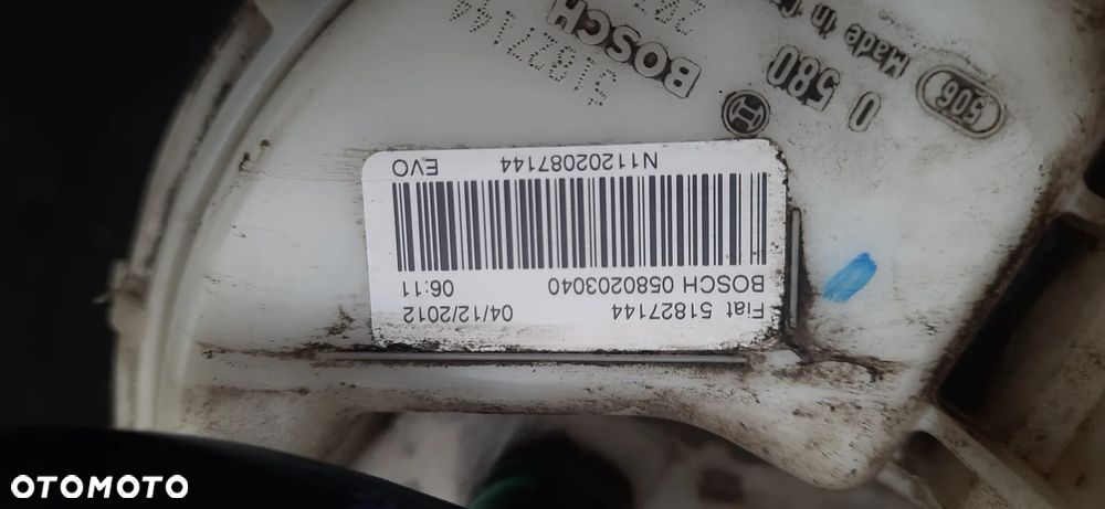 Fiat Doblo 2 Pompa ABS ATE 10.0961-1609.3 10.0619-3828.1 28.5611-3310.3 10.0212-0767.4 Pompa Paliwa Doblo 2 Combo D 0580203040 51827144 - 11