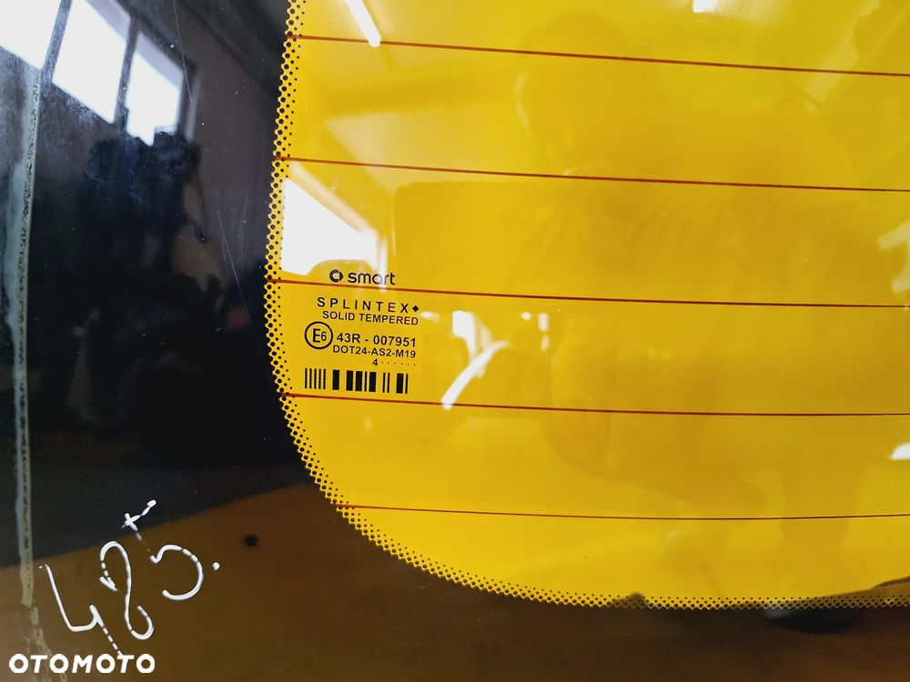 KLAPA TYŁ TYLNA BAGAŻNIKA SMART FORFOUR I 04-06 NR485 - 4