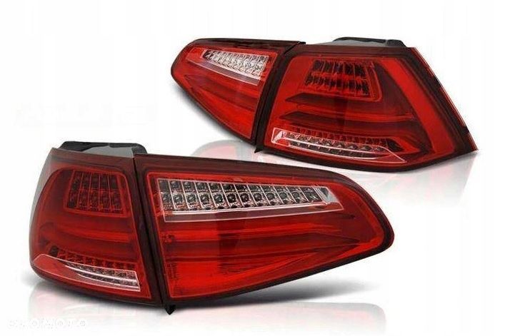 Lampy tyl Full Led Bar Diody VW Golf VII 7 5g 12- - 1