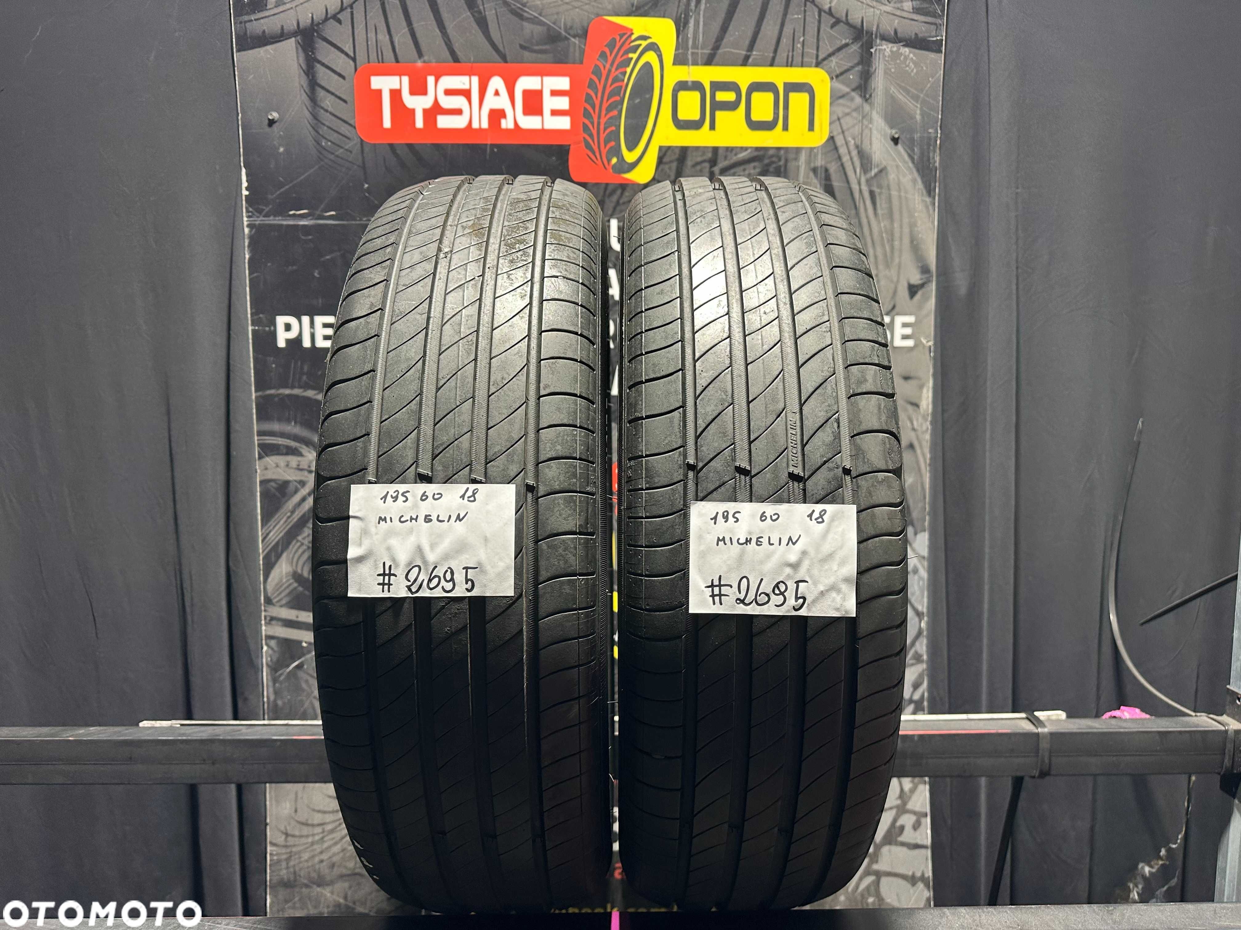 Opony Letnie 195/60/18 MICHELIN EPRIMACY #2695 - 1