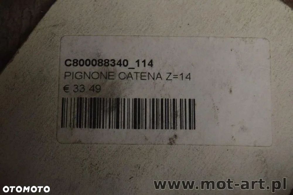 ZĘBATKA PRZÓD NAPĘD 14 MV AGUSTA 750 BRUTALE - 3