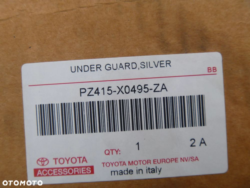 TOYOTA RAV 4 LIFT 2010 DOKŁADKA ZDERZAKA PRZEDNIEGO NOWY ORYGINAŁ PZ415-X0495-ZA - 4