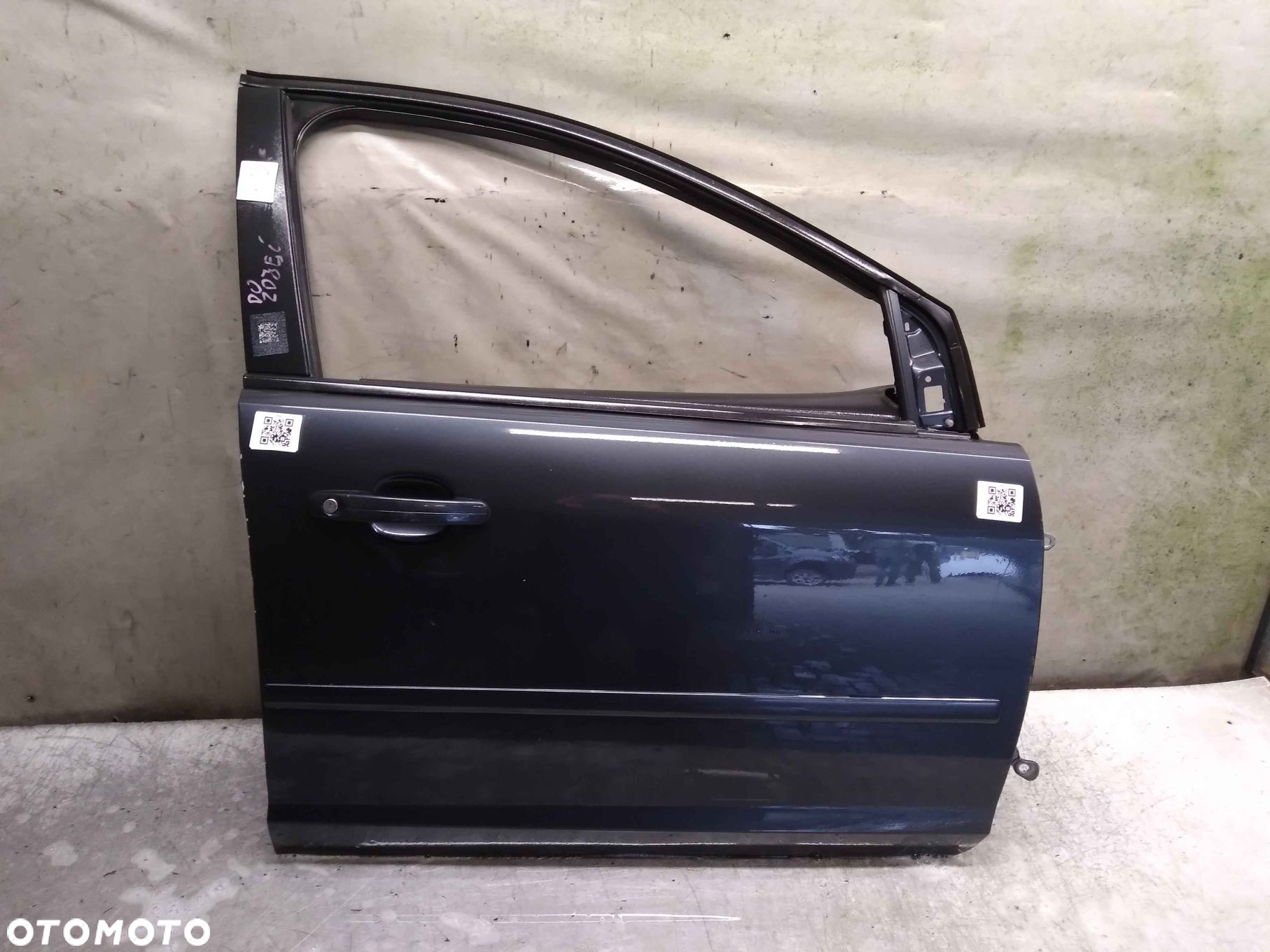 ! DRZWI PRZÓD PRZEDNIE PRAWE FORD FOCUS 2 II  LIFT MK.2 2 II H4 SZARY - 3