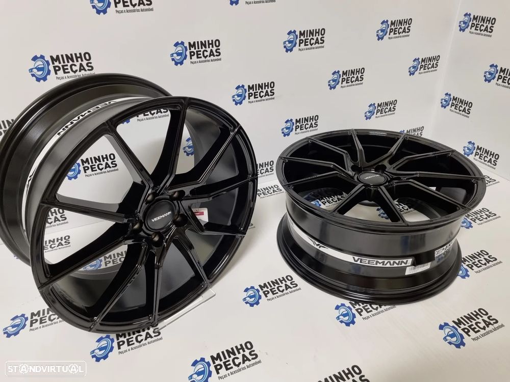 Jantes Veemann (V-FS52) em 19 (5x112) Preto Brilho - 6