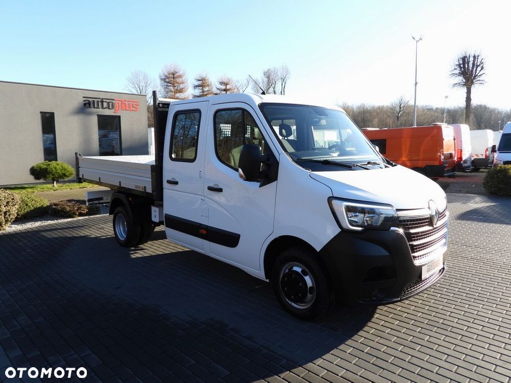 Renault MASTER WYWROTKA PODWÓJNA KABINA DOKA 6 MIEJSC TEMPOMAT LEDY BLIŹNIACZE KOŁA KLIMATYZACJA  130KM - 5