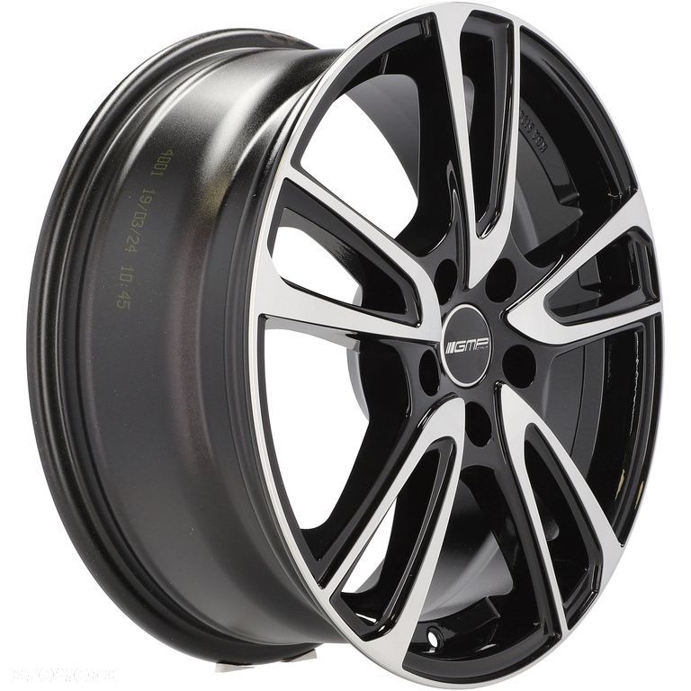 4x Felgi 16 m.in. do ALFA ROMEO Mito FIAT 500 500C 500e Panda Cross Punto FORD Ka II - ASTRAL - 6