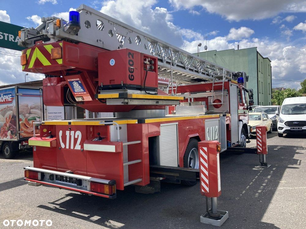 MAN Man 15,280 Straż pożarna drabina Strażacka zwyżka podnośnik Metz M2005 - 26