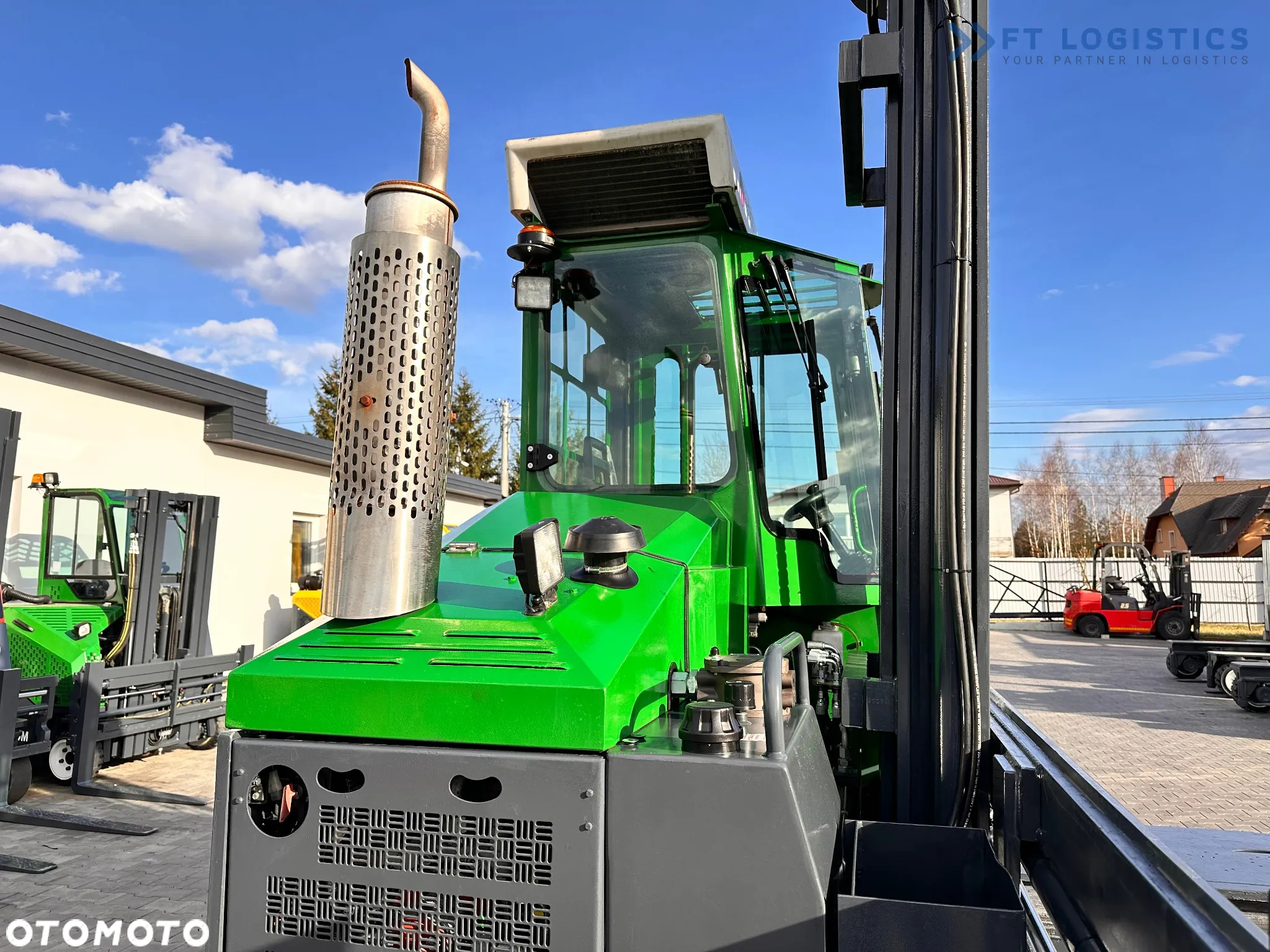 Combilift C5000XL / LPG / KLIMATYZACJA / SZEROKI POZYCJONER / DUPLEX / REGULOWANE WIDŁY / NOWE OPONY / STAN IDEALNY! - 11