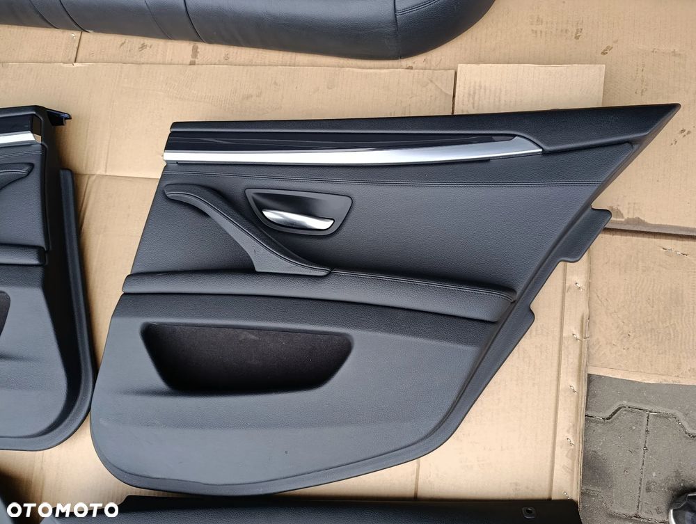 BMW 5 F11 KOMBI FOTELE SIEDZENIA BOCZKI KOMPLET GRZANE SKÓRA EUROPA - 10