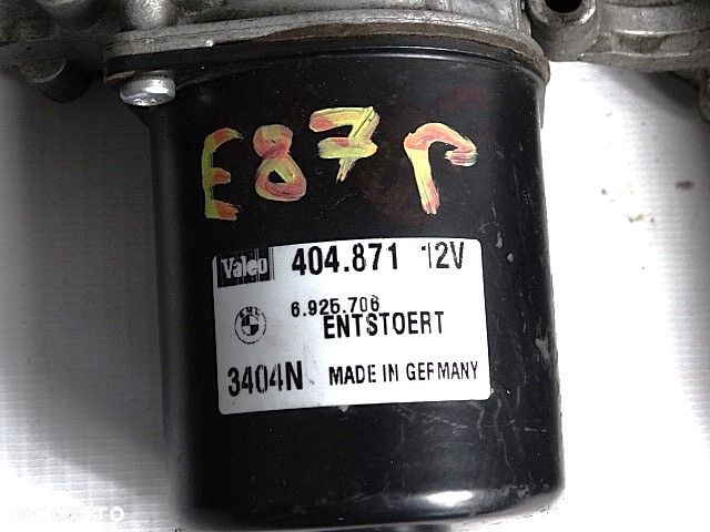 BMW 1 E81 E87 Mechanizm Silniczek Wycieraczek Szyby Przedniej  6925706  Valeo 404871 - 4