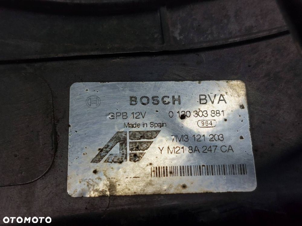 CHŁODNICE KOMPLET + WENTYLATORY FORD GALAXY MK1 FL 1.9 TDI 7M3820411A - 4