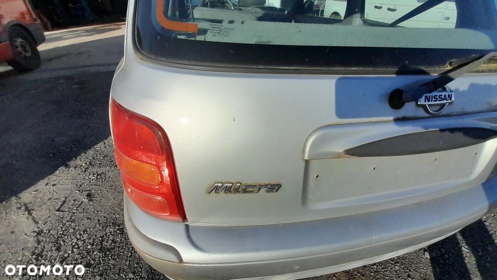 NISSAN MICRA K11 LIFT KLAPA BAGAŻNIKA TYLNA TYŁ KOMPLETNA KL0K KLO K nr. K11L - 3