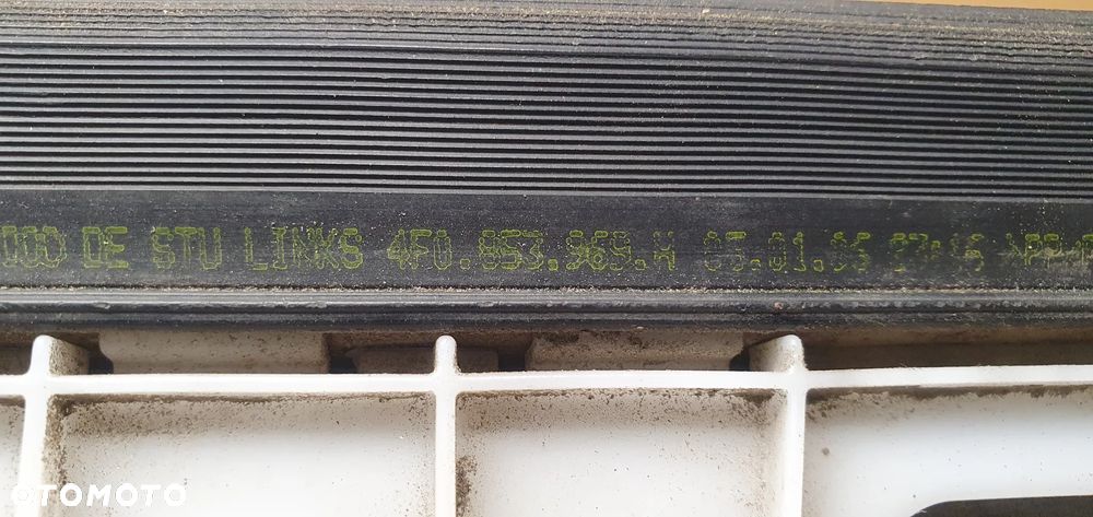 Listwa drzwi lewy tył tylna lewa Audi A6 C6 Kombi LY9B 4F0853969 - 6