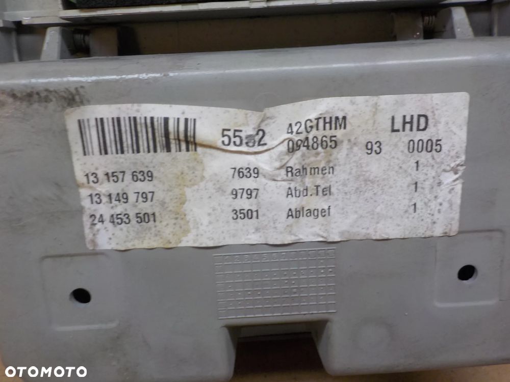 OPEL VECTRA C LIFT LAMPKA PODSUFITKI 13157639 - 3