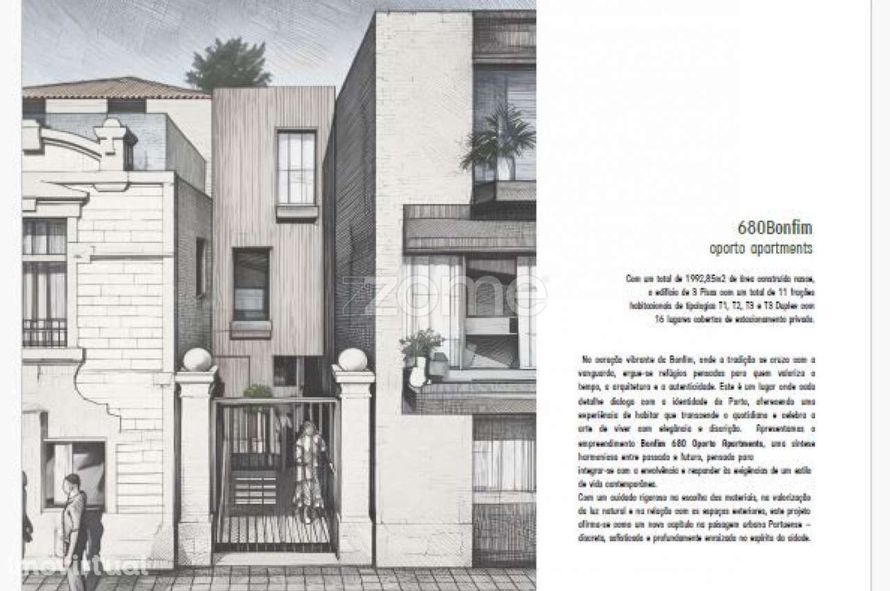 T1 Novo c/ Terraço + Garagem | Bonfim 680 Oporto Apartments - Grande imagem: 5/20
