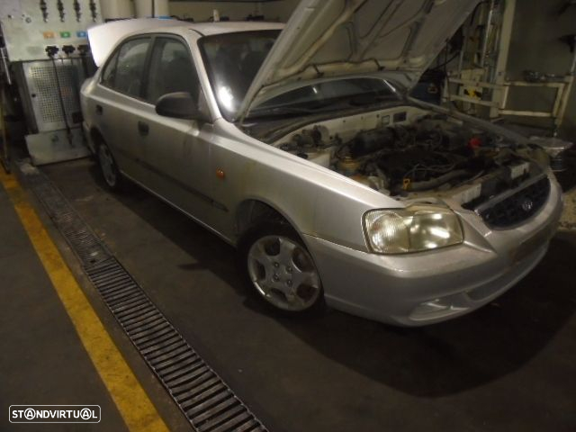 Carro MOT: G4EA HYUNDAI ACCENT 2 2003 1.3 86CV 4P CINZA GASOLINA - 5