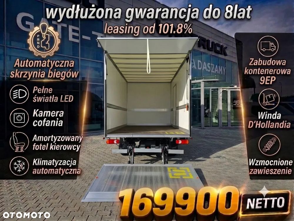 Fiat Ducato Kontener z windą Automat  180KM Full opcja - 2