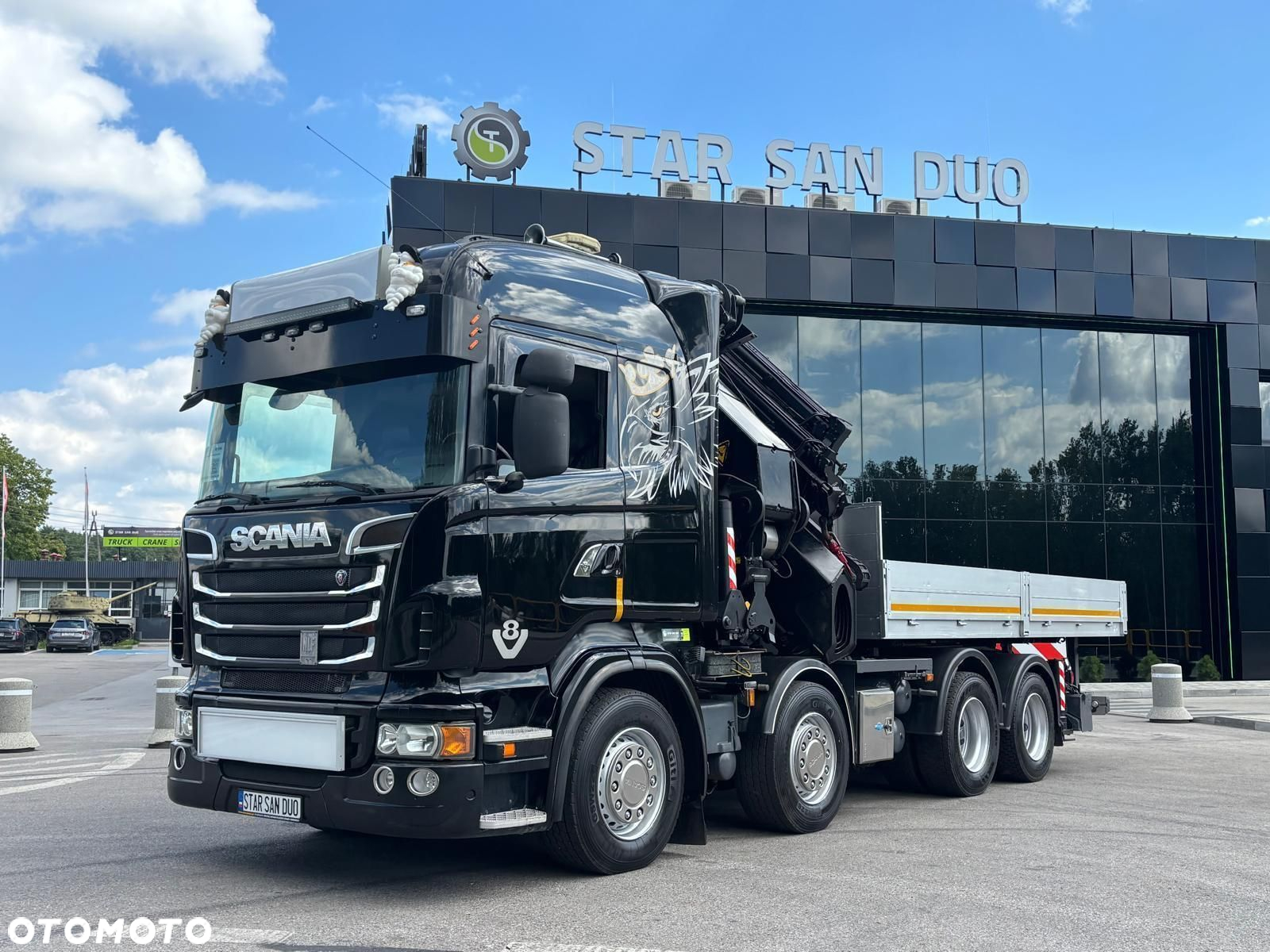 Scania R560 8x2 PALFINGER PK 92002 SH Fly Jib Wciągarka - 12