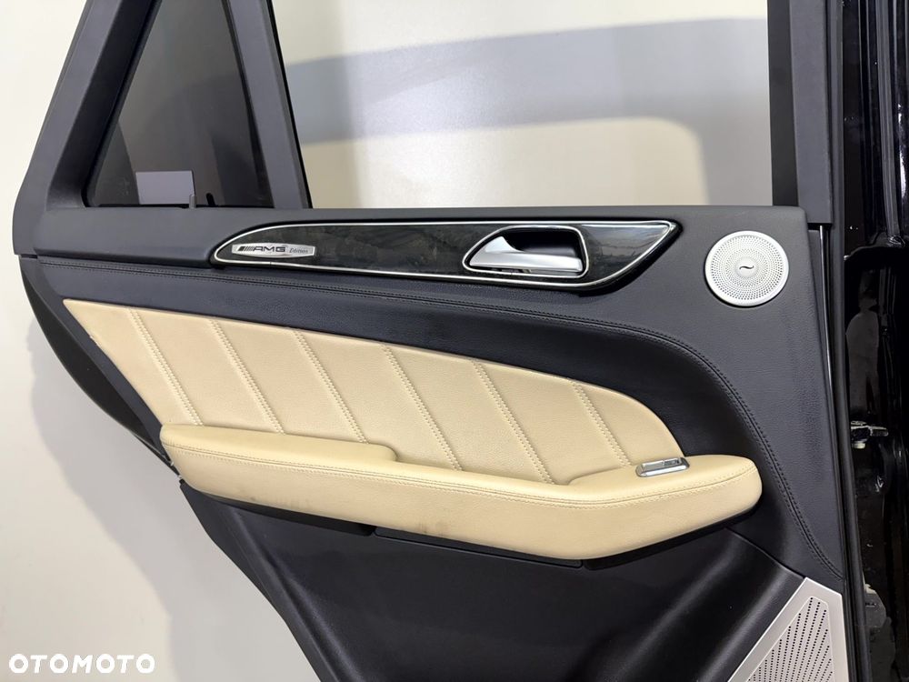 MERCEDES GLE 166 W166 SUV DRZWI LEWE TYŁ 197 Czarny - 7