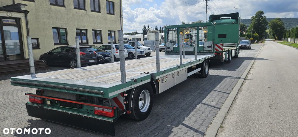 Scania SCANIA R410 + PRZYCZEPA H&W / NAJAZDY / TWIST LOCK / CENA ZA ZESTAW - 8