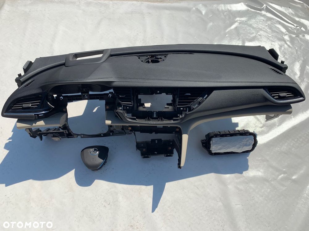 OPEL INSIGNIA B DESKA KONSOLA KOKPIT PULPIT PÓŁKA PARAPET AIRBAG PODUSZKI AIR BAG PASY PAS Head Up ! ORYGINAŁ !!! - 5