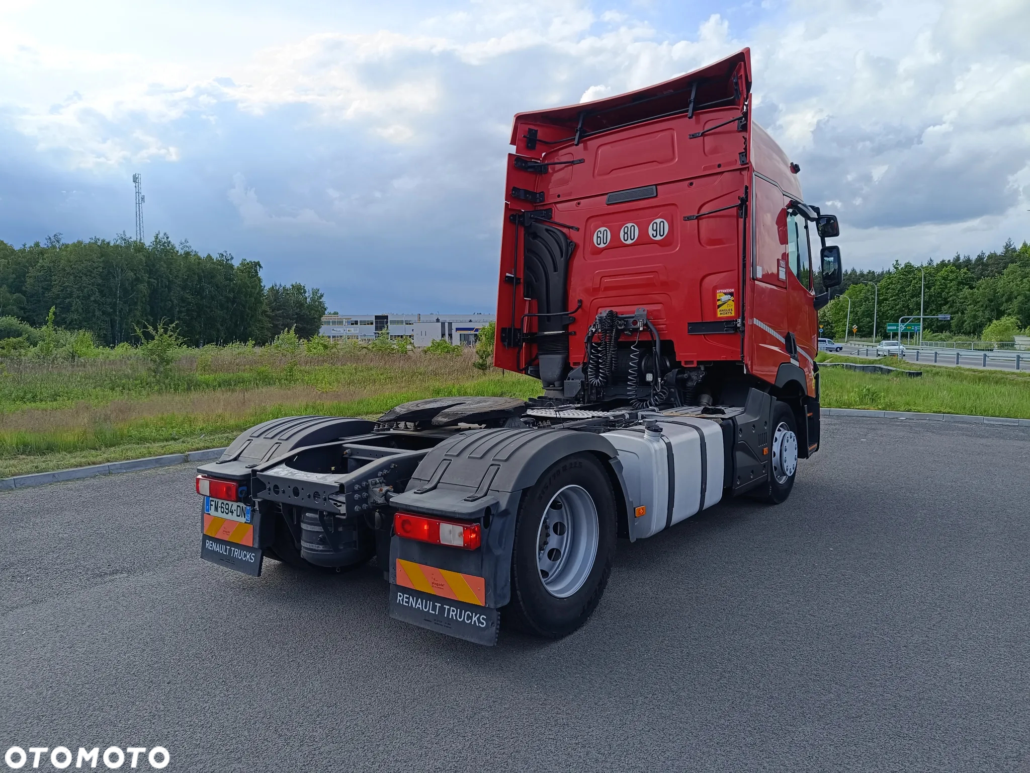 Renault Gama T 460 Euro 6 Servis Renault Francja blokada mostu - 4