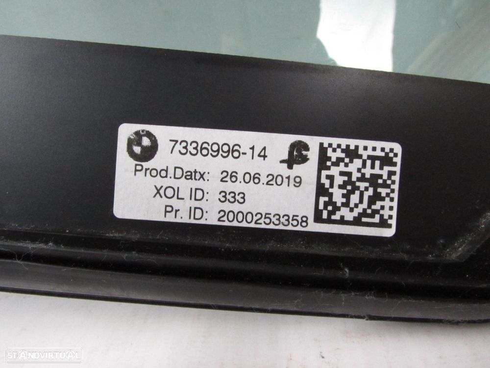 Vidro fixo porta Direito/Trás Seminovo/ Original BMW 5 Touring (G31) 51357336996 - 2