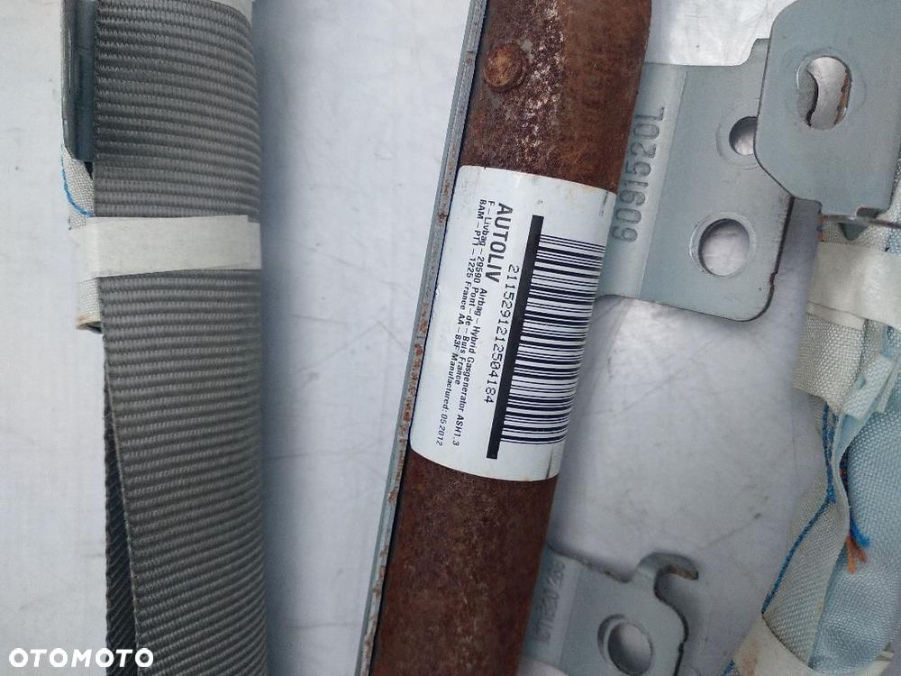 KURTYNA PODUSZKA PRAWA  AIRBAG SRS RENAULT KOLEOS I 6091520L - 2