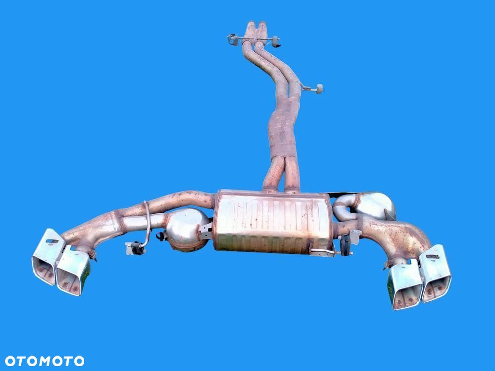 AUDI SQ7 4M 4.0 TDI / 4M0253611L / TŁUMIK WYDECH / PRZEPUSTNICA / ORYGINAŁ - 1