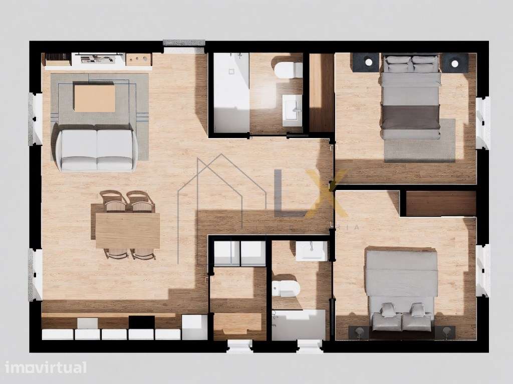 Moradia T2 térrea - Chave na Mão, muito bem localizada na Gafanha d... - Grande imagem: 5/10