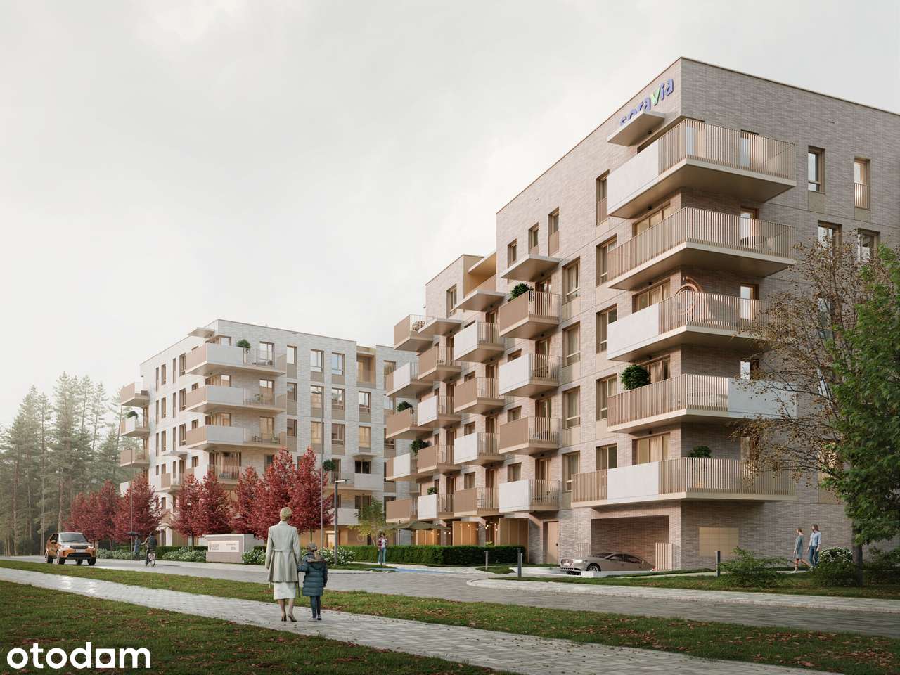 3-pokojowe mieszkanie 58m2 + 2 ogródki