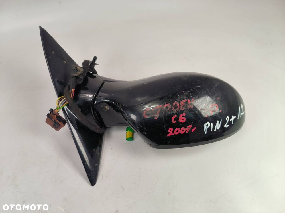 LUSTERKO PRAWE CITROEN C6 PIN 2 + 12 - 4