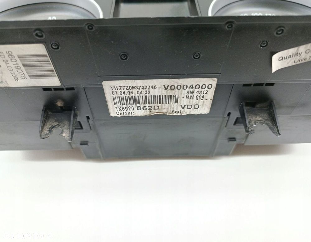 ZEGARY LICZNIK VW GOLF V GTI 1K6920862D - 3
