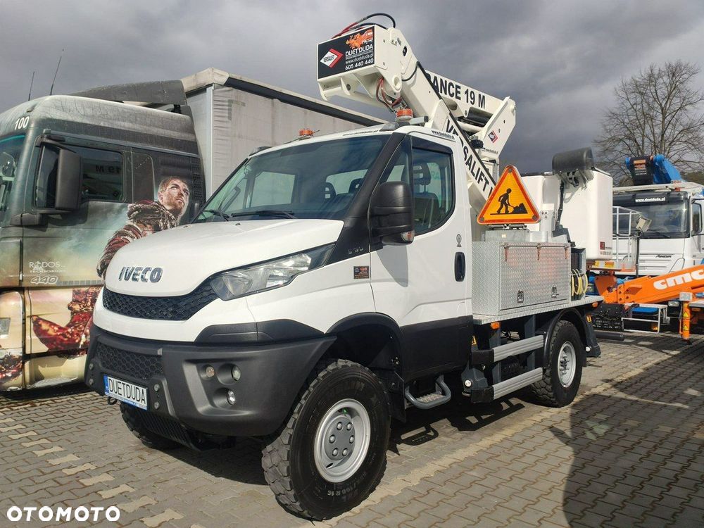 Iveco Daily 55S17W 4x4 Zwyżka 19m Versalift Lat 55 TB Time France - 16