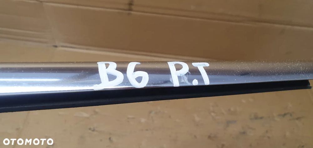 Listwa zgarniająca drzwi chrom prawy tył tylna prawa Passat B6 Kombi 3C9839475 - 7