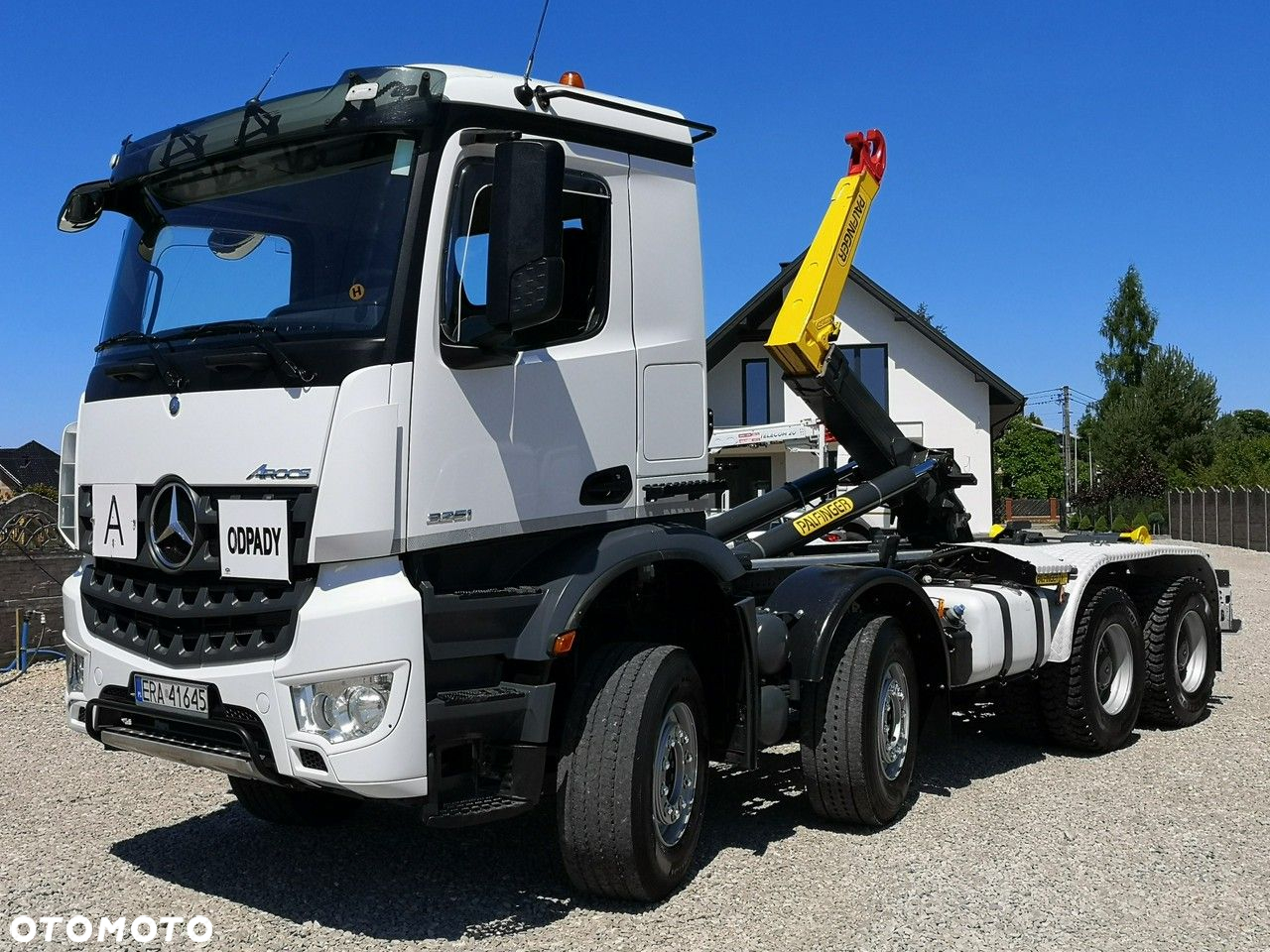Mercedes-Benz Arocs 3251 Hakowiec 8x4 Palfinger Manual Euro 6 Niski Przebieg! - 2