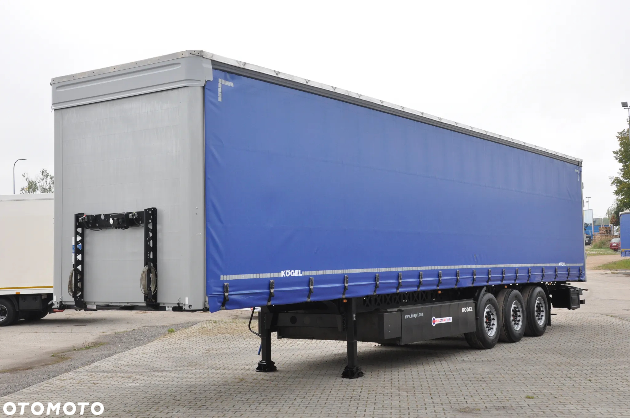 Kögel STANDARD LIGHT 5 720 kg SAF PODNOSZONA OŚ PODNOSZONY DACH KOSZ NA EP - 3
