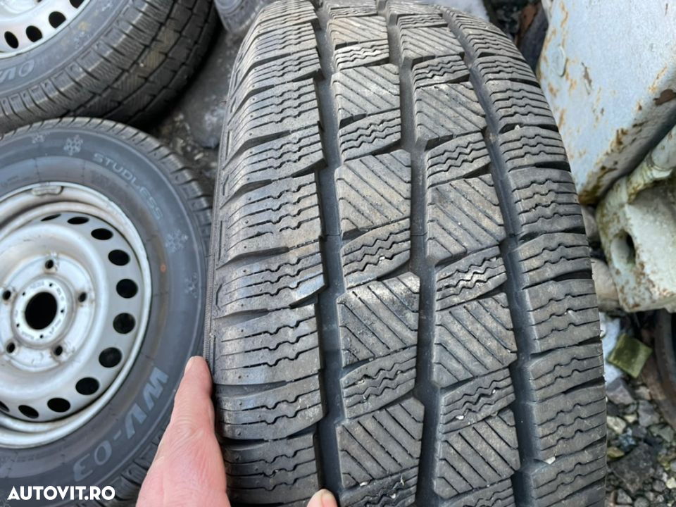 Set jante originale FORD TRANSIT an 2016 cu cauciucuri iarna 235/65R16C - 5
