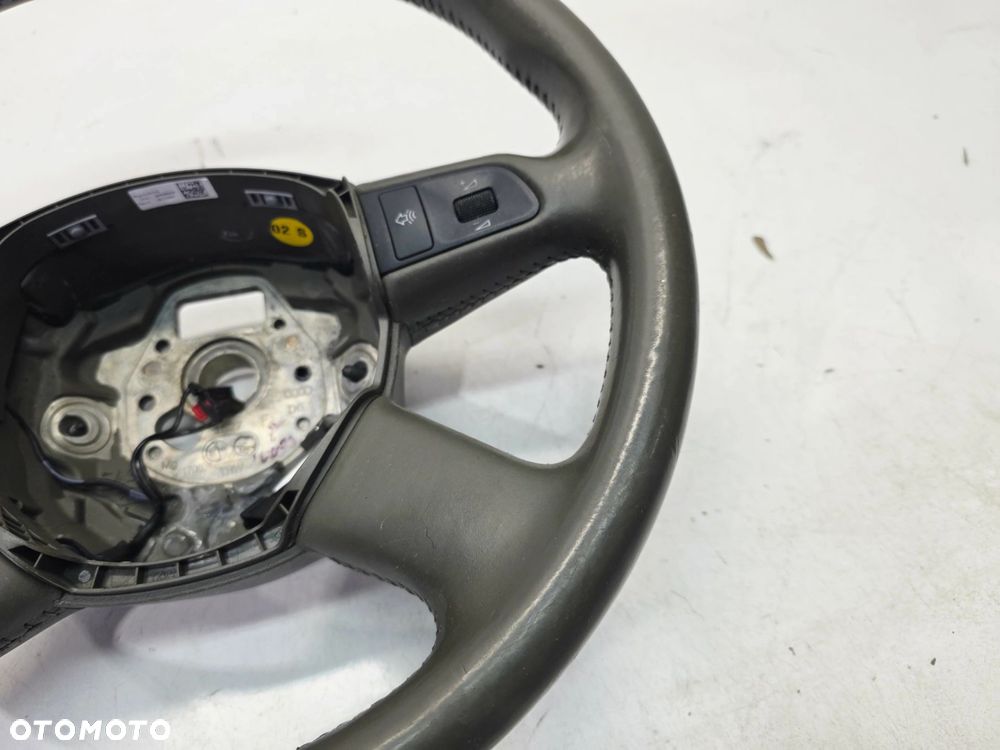 KIEROWNICA SKÓRA PODGRZEWANA AUDI A6 C6 Q7 4L 4F0419091BB N60 KOMPLET - 7