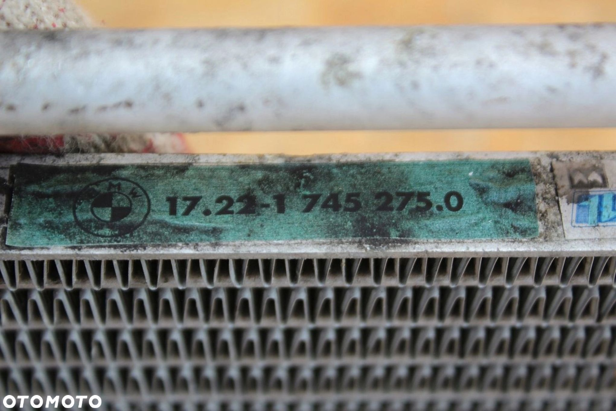 Chłodnica oleju skrzyni BMW e38 oryginalna 1745275 - 3