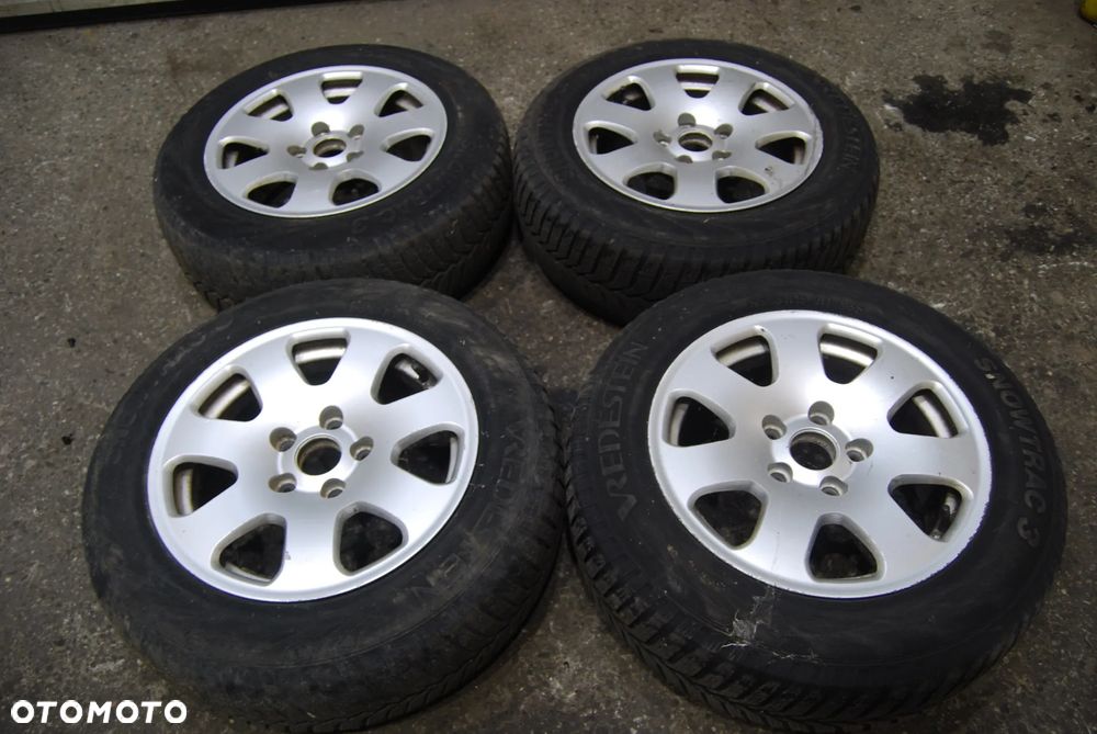 ALUFELGI OPONY 195/65R15 ZIMA 8E0601025 7J ET42 AUDI A4 B6 5X112 - 8