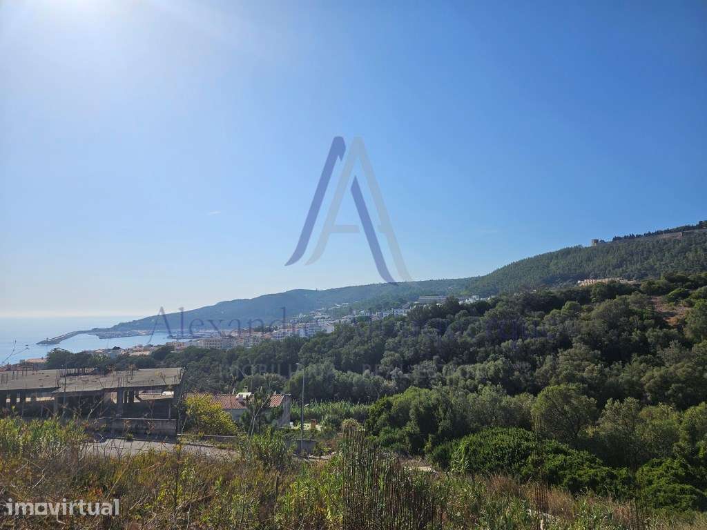 Lote de terreno em Sesimbra com vista Mar. - Grande imagem: 3/9
