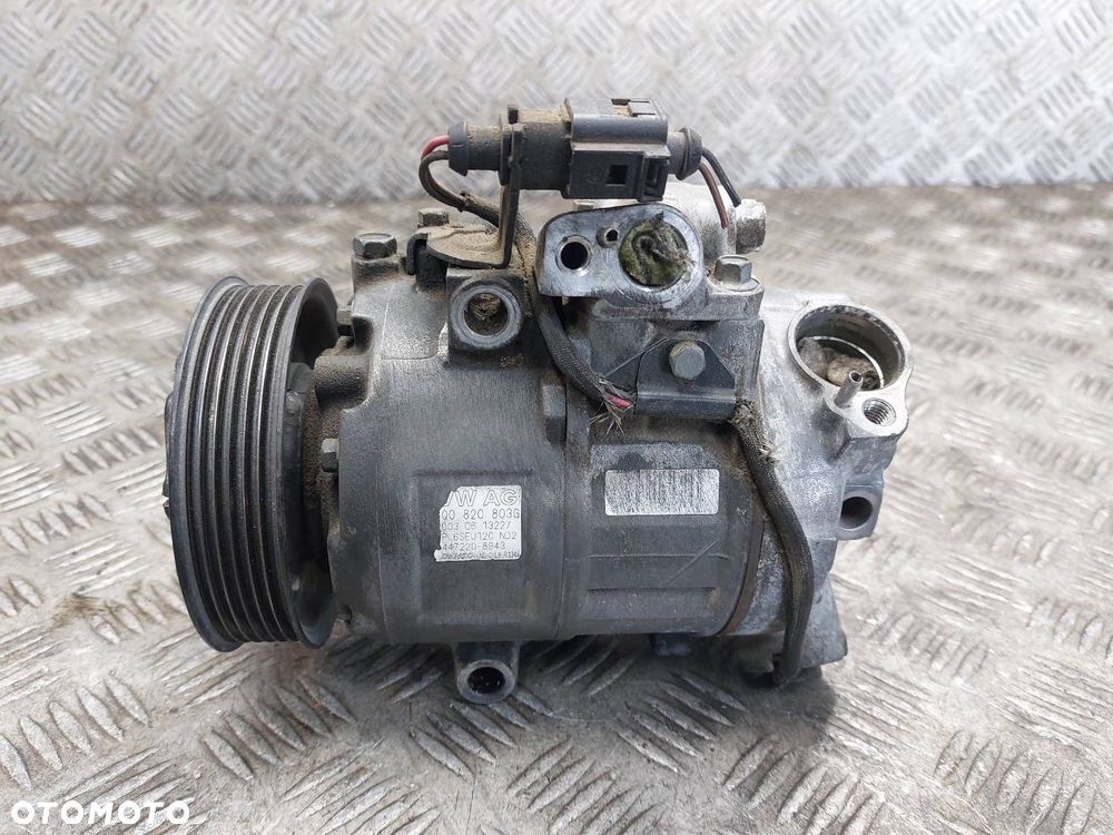 SPRĘŻARKA KOMPRESOR KLIMATYZACJI VOLKSWAGEN POLO IV 1.2 12V 6Q0820803G - 1