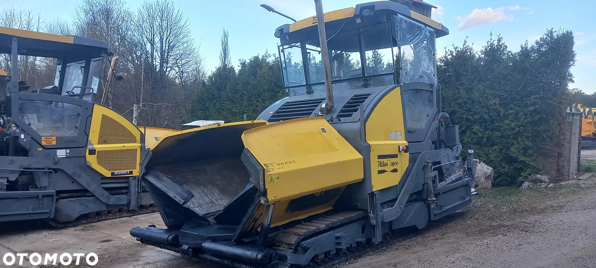 Dynapac Atlas Copco SD2500CS Rozściełacz Asfaltu na gąsienicach 2015rok układarka 2,5-5m Niwelacja, stan bdb - 2