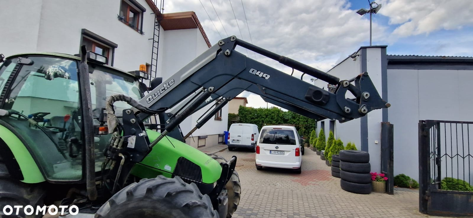 Quicke Q49 Ładowacz czołowy Tur DEUTZ-FAHR AGROTRON Kompletny - 5