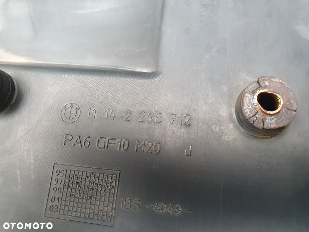 OSŁONA OBUDOWA SILNIKA GÓRNA WTRYSKÓW BMW E36 E39 2.5 TDS M51D25 OE 2246712 - 4