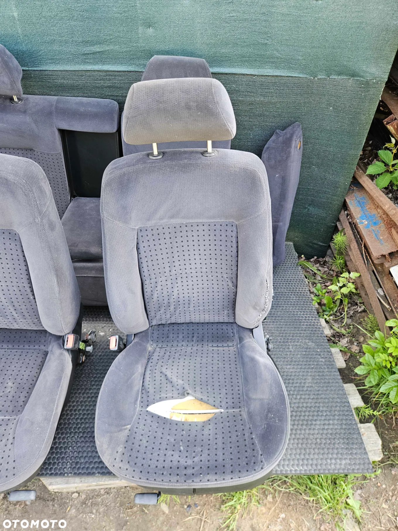 Fotele Fotel Siedzenie Kanapa Podlokietnik Oparcie Welur VW Passat B5 Przed Lift 1997r Komplet - 4