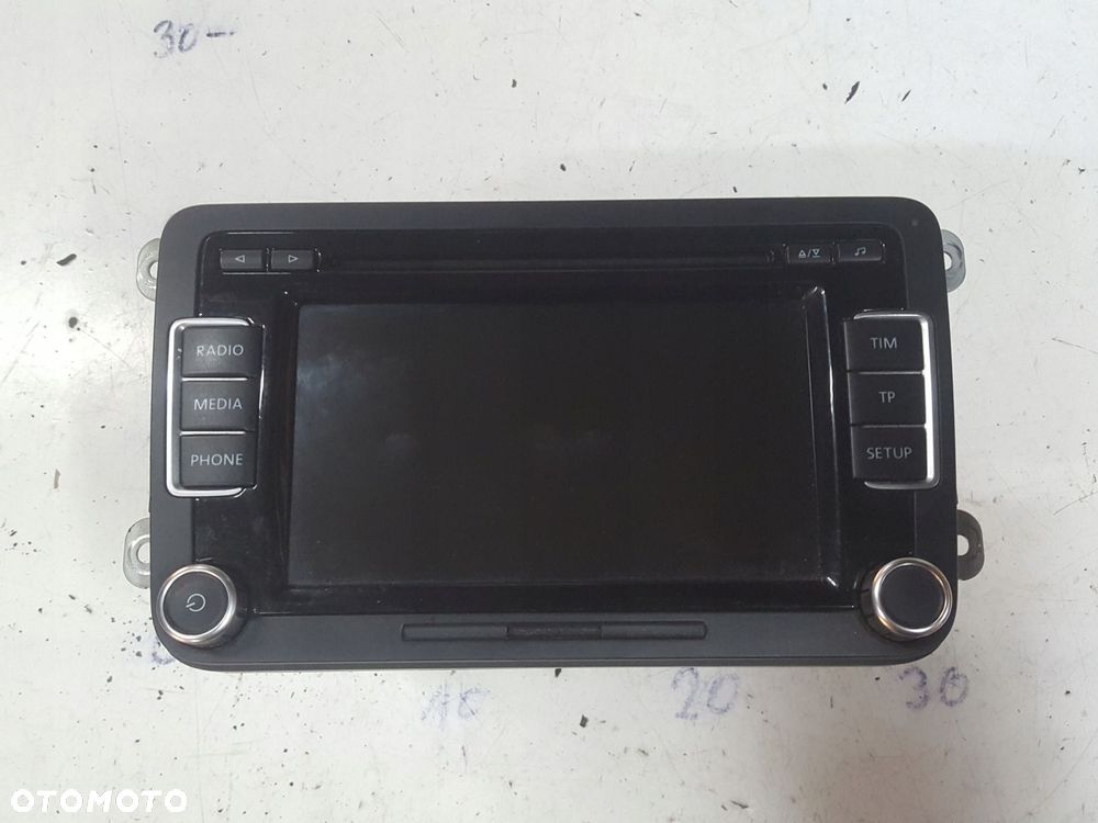 VW PASSAT B6 CC TIGUAN RADIO CD MP3 1K0035195AA - 1